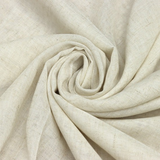 King V-6 Wholesale Decorative Raw Linen Tulle Curtain Fabrics Living Room and Bedroom Curtains 6 Models 60% Cotton 40% Polyester