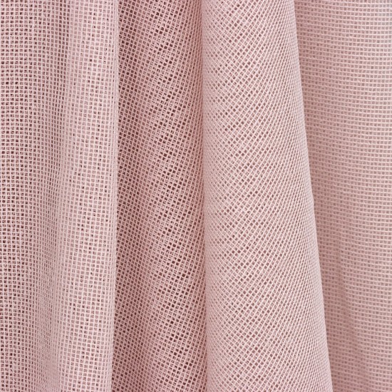 1552 Kraft V-L-50011 Wholesale Linen Tulle Curtain Fabrics Living Room and Bedroom Curtains 72 Models 100% Polyester