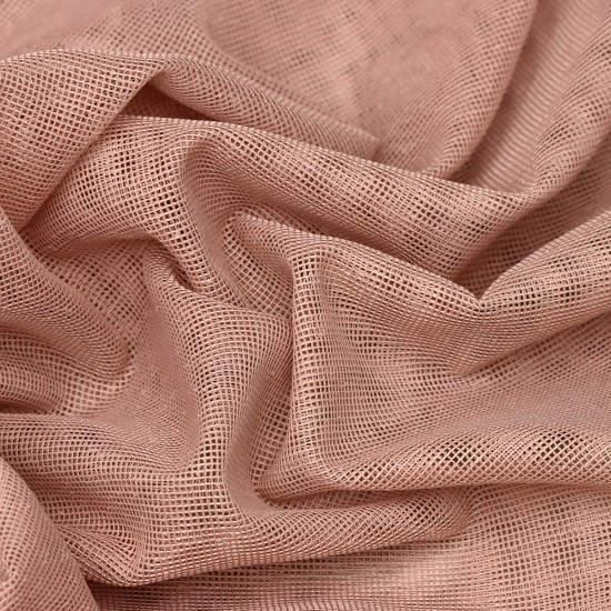 1552 Kraft V-L-50195 Wholesale Linen Tulle Curtain Fabrics Living Room and Bedroom Curtains 72 Models 100% Polyester