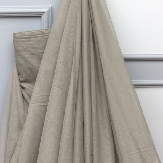 1552 Kraft V-L-60185 Wholesale Linen Tulle Curtain Fabrics Living Room and Bedroom Curtains 72 Models 100% Polyester