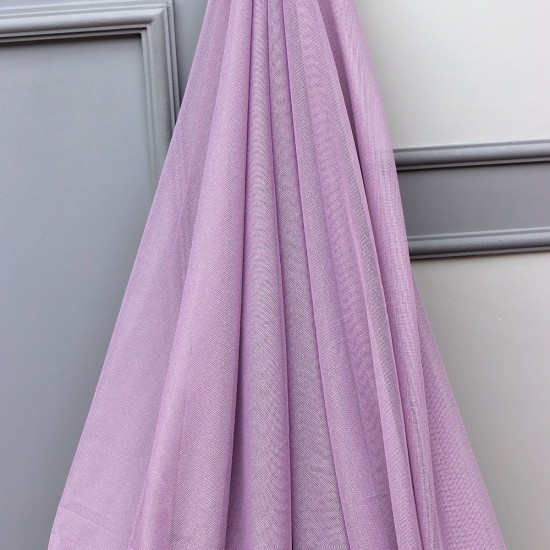 1552 Kraft V-L-7556 Wholesale Linen Tulle Curtain Fabrics Living Room and Bedroom Curtains 72 Models 100% Polyester