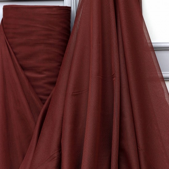 1552 Kraft V-L-8357 Wholesale Linen Tulle Curtain Fabrics Living Room and Bedroom Curtains 72 Models 100% Polyester