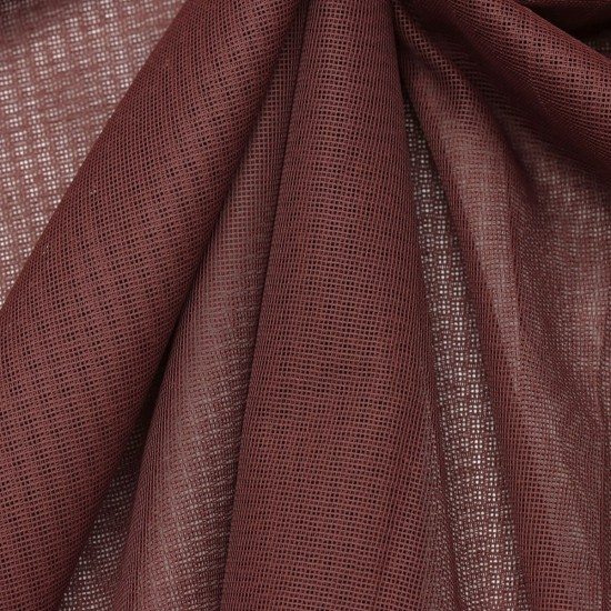 1552 Kraft V-L-8357 Wholesale Linen Tulle Curtain Fabrics Living Room and Bedroom Curtains 72 Models 100% Polyester