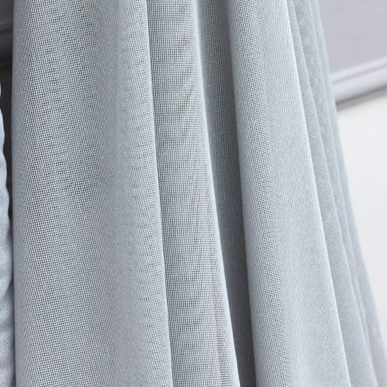 1552 Kraft V-L-9843 Wholesale Linen Tulle Curtain Fabrics Living Room and Bedroom Curtains 72 Models 100% Polyester