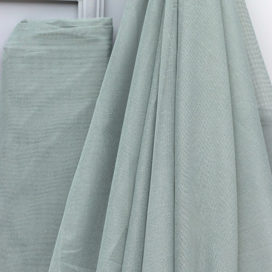 1552 Kraft V-L-9851 Wholesale Linen Tulle Curtain Fabrics Living Room and Bedroom Curtains 72 Models 100% Polyester