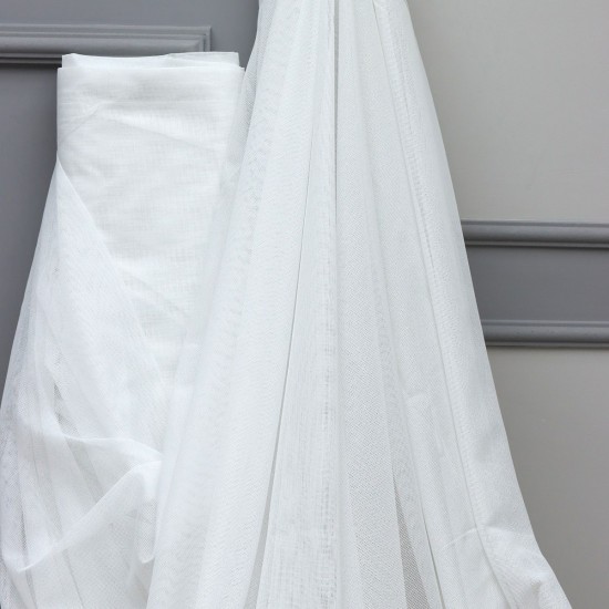 1552 Kraft V-R-161 Wholesale Linen Tulle Curtain Fabrics Living Room and Bedroom Curtains 72 Models 100% Polyester
