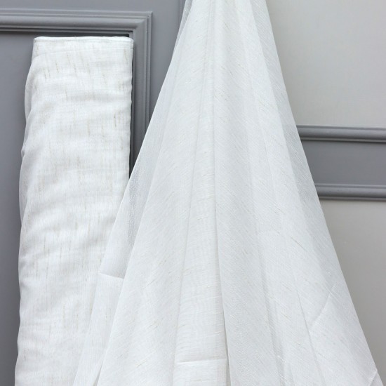 Linda V-1011 Wholesale Linen Tulle Curtain Fabrics Living Room and Bedroom Curtains 3 Models 100% Polyester