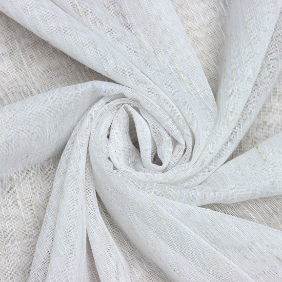 Linda V-1011 Wholesale Linen Tulle Curtain Fabrics Living Room and Bedroom Curtains 3 Models 100% Polyester