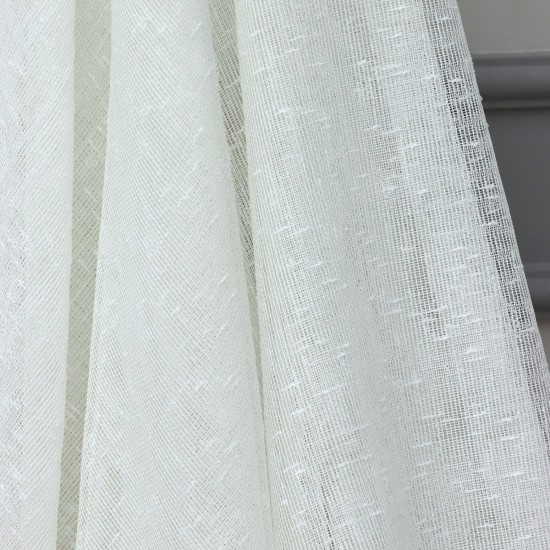 Patricia V-1021 Wholesale Linen Tulle Curtain Fabrics Living Room and Bedroom Curtains 3 Models 100% Polyester