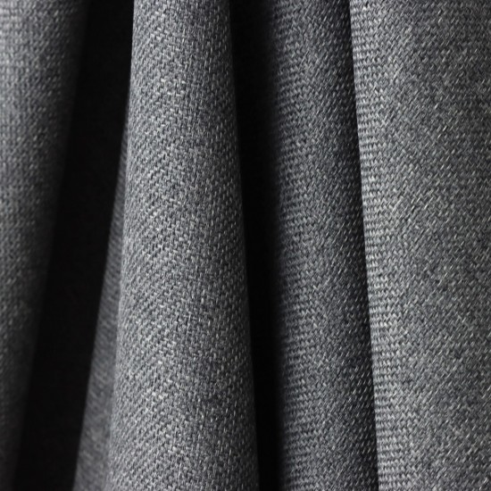 Cecilion V-20 Wholesale Linen Plain Dobby Woven Backdrop Curtain Fabrics Living Room and Bedroom Curtains 21 Models 100% Polyester