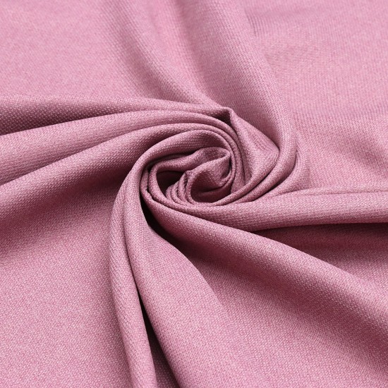 Cecilion V-26 Wholesale Linen Plain Dobby Woven Backdrop Curtain Fabrics Living Room and Bedroom Curtains 21 Models 100% Polyester