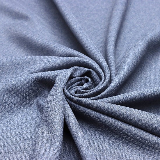 Cecilion V-34 Wholesale Linen Plain Dobby Woven Backdrop Curtain Fabrics Living Room and Bedroom Curtains 21 Models 100% Polyester