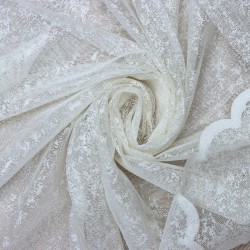 32570 V-1809 Wholesale Raschel Knit Tulle Curtain Fabrics Living Room and Bedroom Curtains 2 Models 100% Polyester