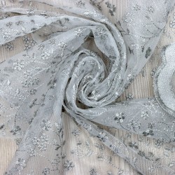 8120 V-8 Wholesale Lacy Tulle Curtain Fabrics Living Room and Bedroom Curtains 100% Polyester 6 Models