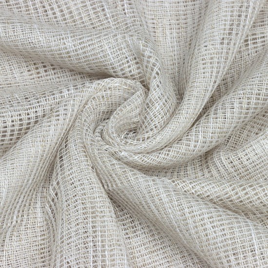 Daisy V--4128 Wholesale Linen Tulle Curtain Fabrics Living Room and Bedroom Curtains 2 Models 100% Polyester