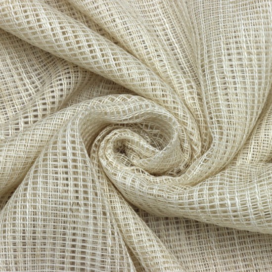 Daisy V-4317 Wholesale Linen Tulle Curtain Fabrics Living Room and Bedroom Curtains 2 Models 100% Polyester