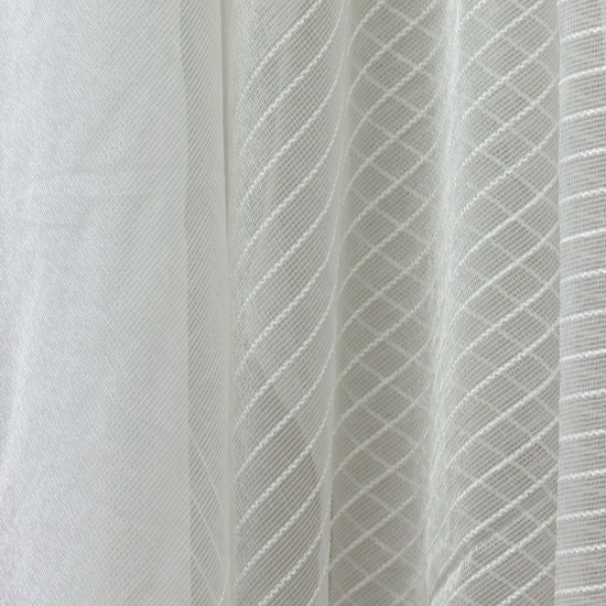 Dekor V-516 Wholesale Linen Tulle Curtain Fabrics Living Room and Bedroom Curtains 3 Models 100% Polyester