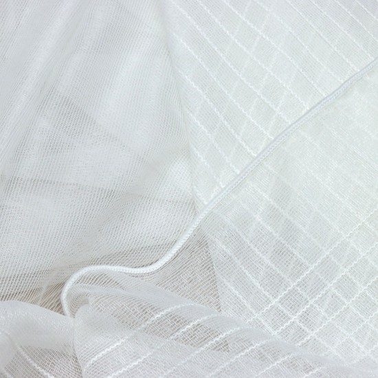 Dekor V-516 Wholesale Linen Tulle Curtain Fabrics Living Room and Bedroom Curtains 3 Models 100% Polyester