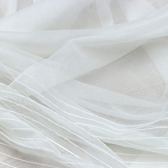 Dekor V-516 Wholesale Linen Tulle Curtain Fabrics Living Room and Bedroom Curtains 3 Models 100% Polyester
