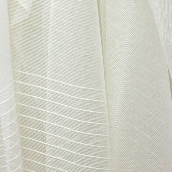 Dekor V-527 Wholesale Linen Tulle Curtain Fabrics Living Room and Bedroom Curtains 3 Models 100% Polyester