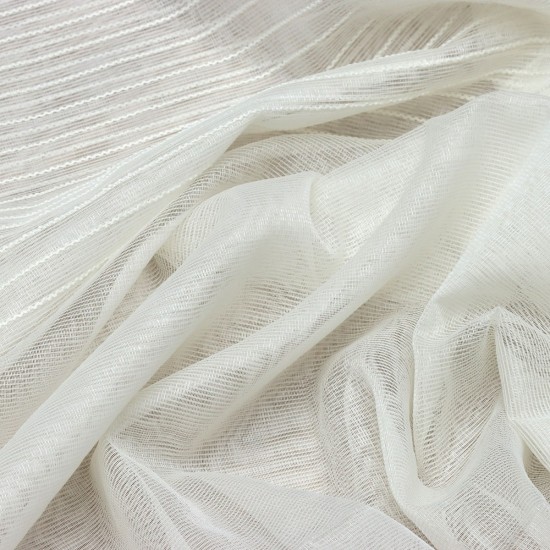Dekor V-527 Wholesale Linen Tulle Curtain Fabrics Living Room and Bedroom Curtains 3 Models 100% Polyester