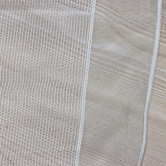 Dekoryum V-855 Wholesale Linen Tulle Curtain Fabrics Living Room and Bedroom Curtains 3 Models 100% Polyester