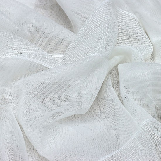 Dekoryum V-855 Wholesale Linen Tulle Curtain Fabrics Living Room and Bedroom Curtains 3 Models 100% Polyester