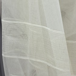 Dekoryum V-866 Wholesale Linen Tulle Curtain Fabrics Living Room and Bedroom Curtains 3 Models 100% Polyester