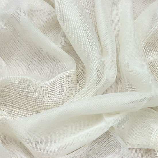 Dekoryum V-866 Wholesale Linen Tulle Curtain Fabrics Living Room and Bedroom Curtains 3 Models 100% Polyester