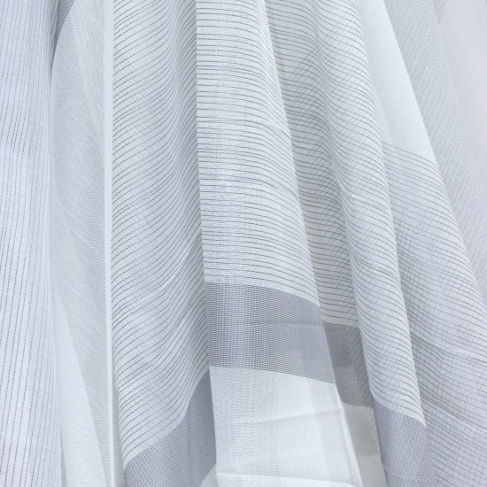 Lace V-39 Wholesale Linen Tulle Curtain Fabrics Living Room and Bedroom Curtains 5 Models 100% Polyester