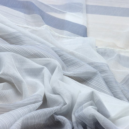 Lace V-41 Wholesale Linen Tulle Curtain Fabrics Living Room and Bedroom Curtains 5 Models 100% Polyester