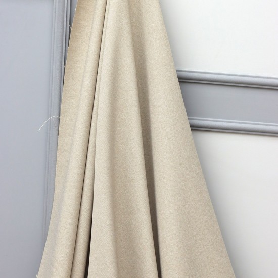 Elvisa V-902 Wholesale Plain Dobby Woven Background Curtain Fabrics Living Room and Bedroom Curtains 32 Models 30% Linen 70% Polyester