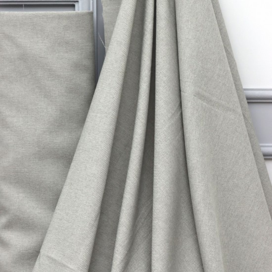 Elvisa V-923 Wholesale Plain Dobby Woven Background Curtain Fabrics Living Room and Bedroom Curtains 32 Models 30% Linen 70% Polyester
