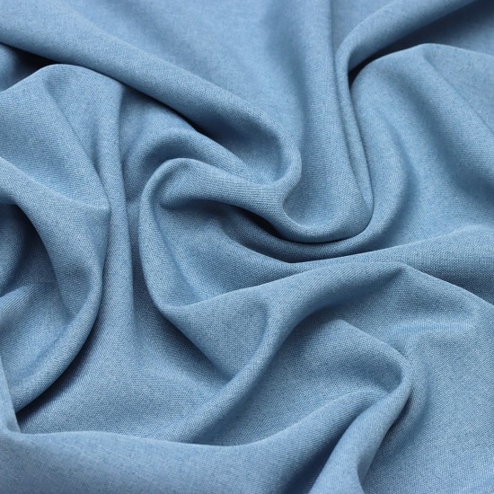 Elvisa V-924 Wholesale Plain Dobby Woven Background Curtain Fabrics Living Room and Bedroom Curtains 32 Models 30% Linen 70% Polyester