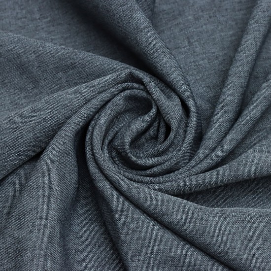 Elvisa V-929 Wholesale Plain Dobby Woven Background Curtain Fabrics Living Room and Bedroom Curtains 32 Models 30% Linen 70% Polyester