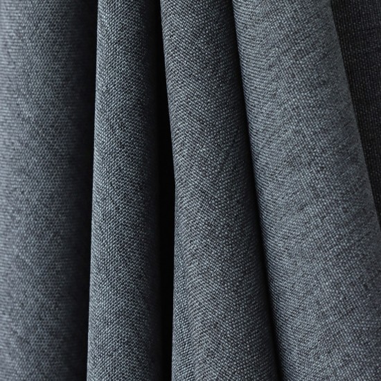 Elvisa V-929 Wholesale Plain Dobby Woven Background Curtain Fabrics Living Room and Bedroom Curtains 32 Models 30% Linen 70% Polyester