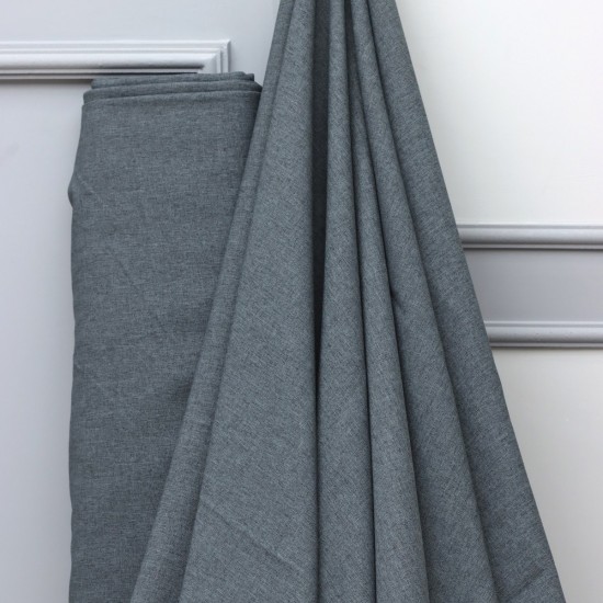 Elvisa V-929 Wholesale Plain Dobby Woven Background Curtain Fabrics Living Room and Bedroom Curtains 32 Models 30% Linen 70% Polyester