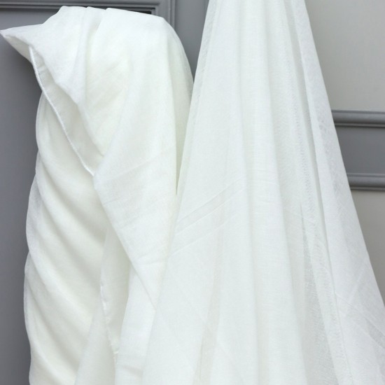 Folded V-335  Wholesale Linen Tulle Curtain Fabrics Living Room and Bedroom Curtains 6 Models 100% Polyester