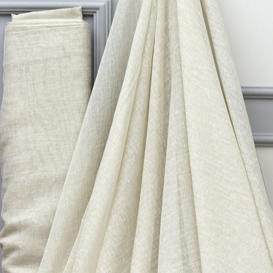 Folded V-384 Wholesale Linen Tulle Curtain Fabrics Living Room and Bedroom Curtains 6 Models 100% Polyester
