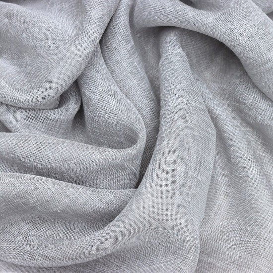 Folded V-393 Wholesale Linen Tulle Curtain Fabrics Living Room and Bedroom Curtains 6 Models 100% Polyester