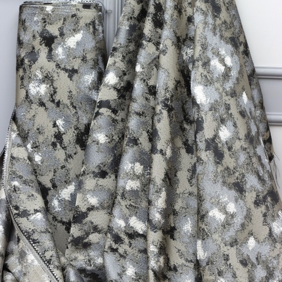 Kamufle V-30 Wholesale Jacquard Background  Curtain Fabrics Living Room and Bedroom Curtains 10 Models 100% Polyester
