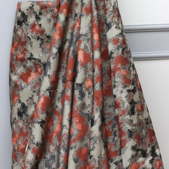 Kamufle V-45 Wholesale Jacquard Background  Curtain Fabrics Living Room and Bedroom Curtains 10 Models 100% Polyester