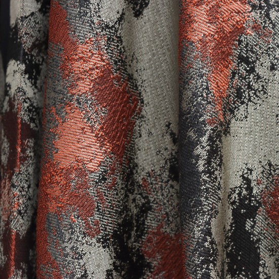 Kamufle V-45 Wholesale Jacquard Background  Curtain Fabrics Living Room and Bedroom Curtains 10 Models 100% Polyester