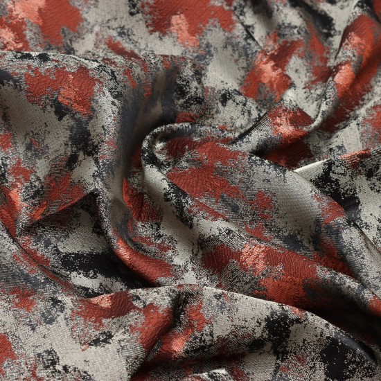 Kamufle V-45 Wholesale Jacquard Background  Curtain Fabrics Living Room and Bedroom Curtains 10 Models 100% Polyester