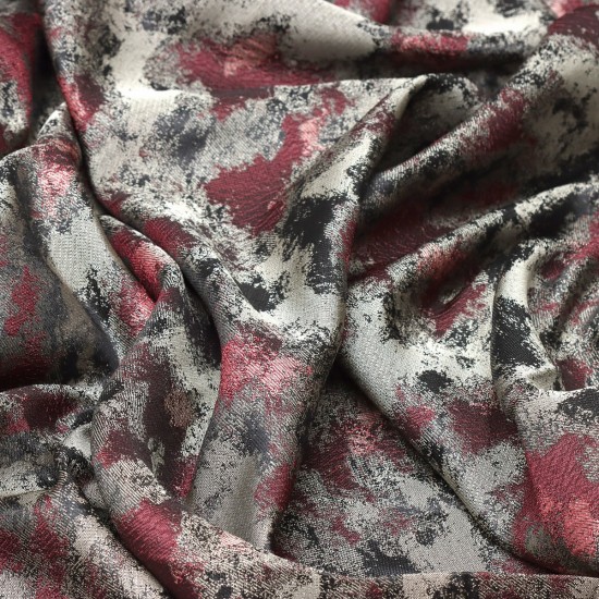 Kamufle V-5 Wholesale Jacquard Background  Curtain Fabrics Living Room and Bedroom Curtains 10 Models 100% Polyester