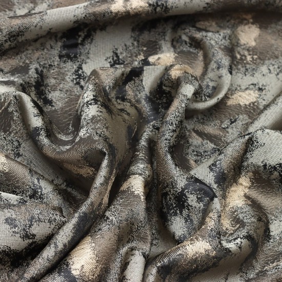 Kamufle V-50 Wholesale Jacquard Background  Curtain Fabrics Living Room and Bedroom Curtains 10 Models 100% Polyester