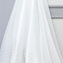 Mrt 500 V-2 Wholesale Linen  Silvery Tulle Curtain Fabrics Living Room and Bedroom Curtains 3 Models 100% Polyester