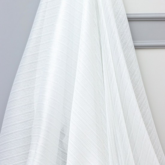 Mrt 500 V-2 Wholesale Linen  Silvery Tulle Curtain Fabrics Living Room and Bedroom Curtains 3 Models 100% Polyester