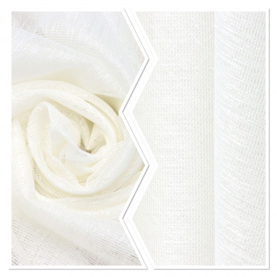 Mrt 400 V-1 Wholesale Linen Tulle Curtain Fabrics Living Room and Bedroom Curtains 100% Polyester