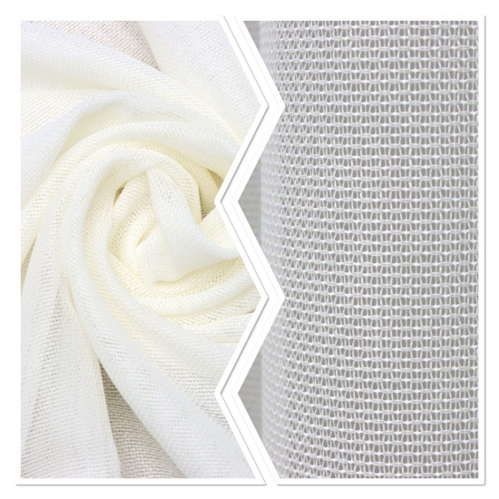 Mrt 900 V-1 Wholesale Linen Tulle Curtain Fabrics Living Room and Bedroom Curtains 100% Polyester